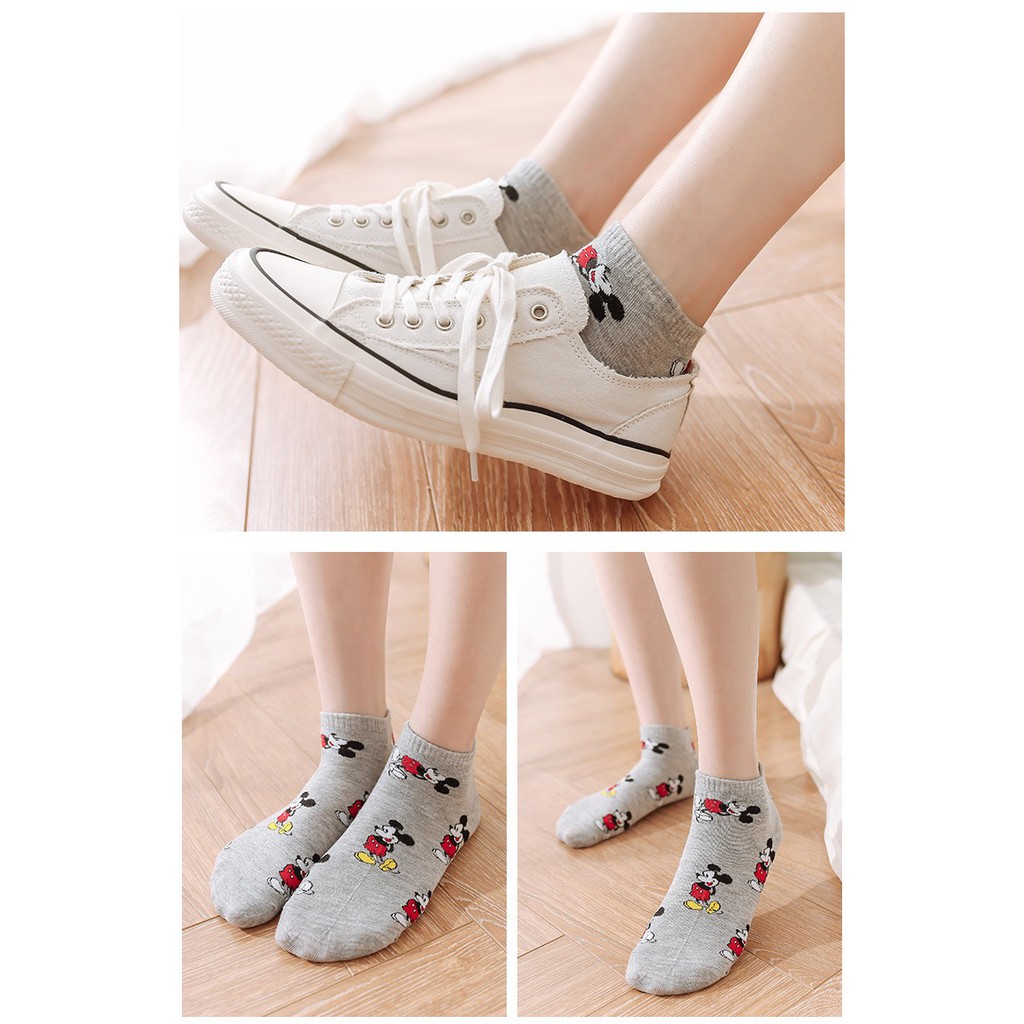 kaos kaki Wanita Mickey Mouse lucu Kaus Kaki D1235