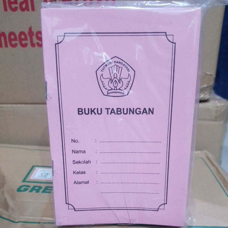 

Buku Tabungan Tebal isi 50 pcs