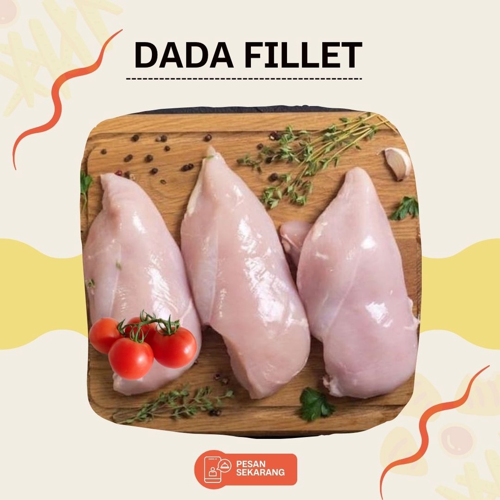 

DADA AYAM FILLET/ AYAM POTONG 1 KG TERMURAH