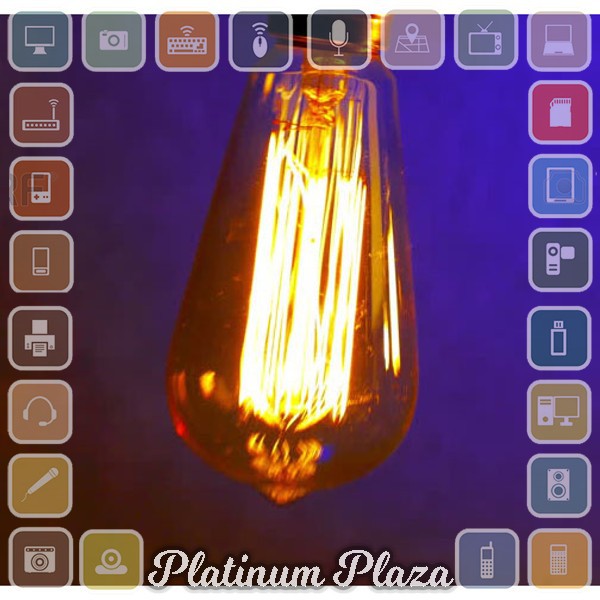 Lampu Pijar Vintage Model Bohlam Edison - 60W - ST64 - Warm White`IQAHF9-