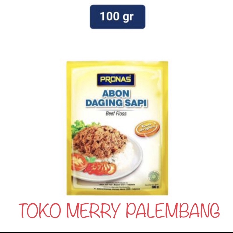 

Pronas Abon Daging Sapi Rasa Original Pouch 110 gr