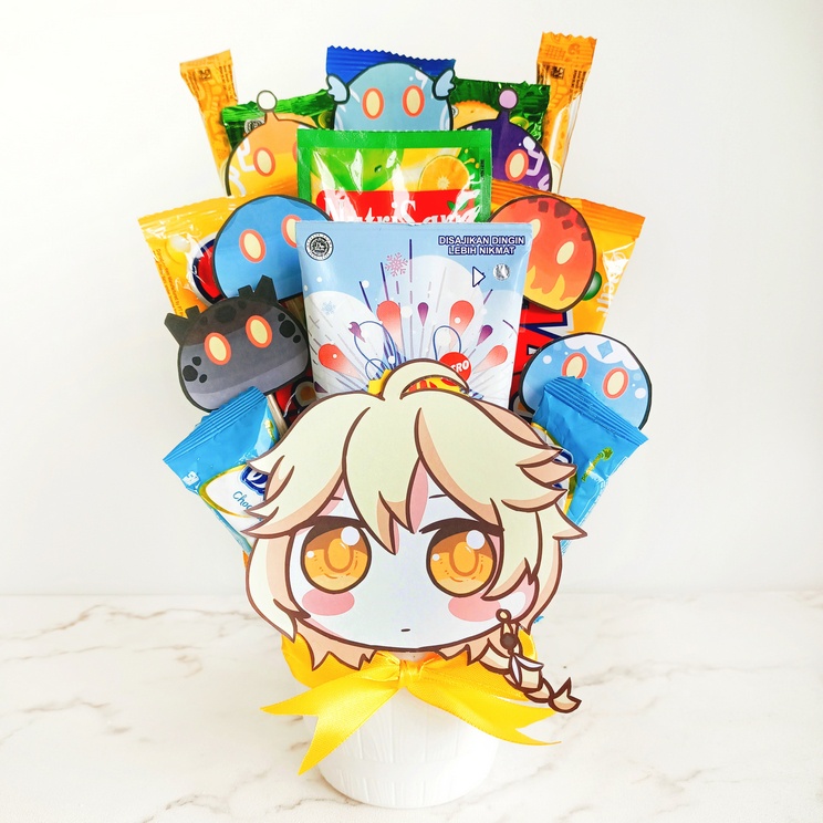 

Hampers Snack Paket Gift Box Kado Ultah Character Aether GI