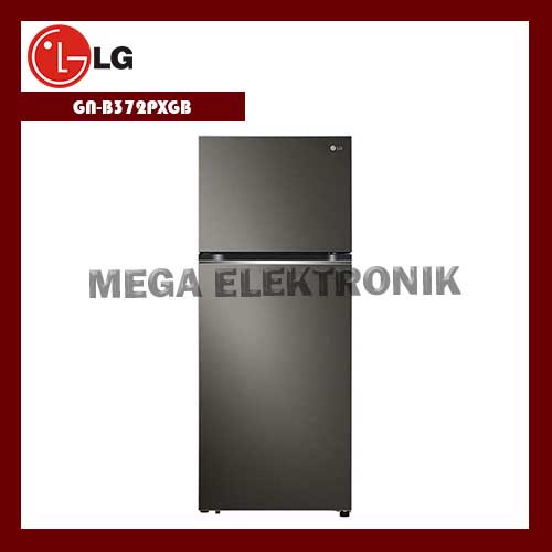 LG GN-B372PXGB Kulkas Lemari Es 2 Pintu Kapasitas 375 Liter - JABODETABEK