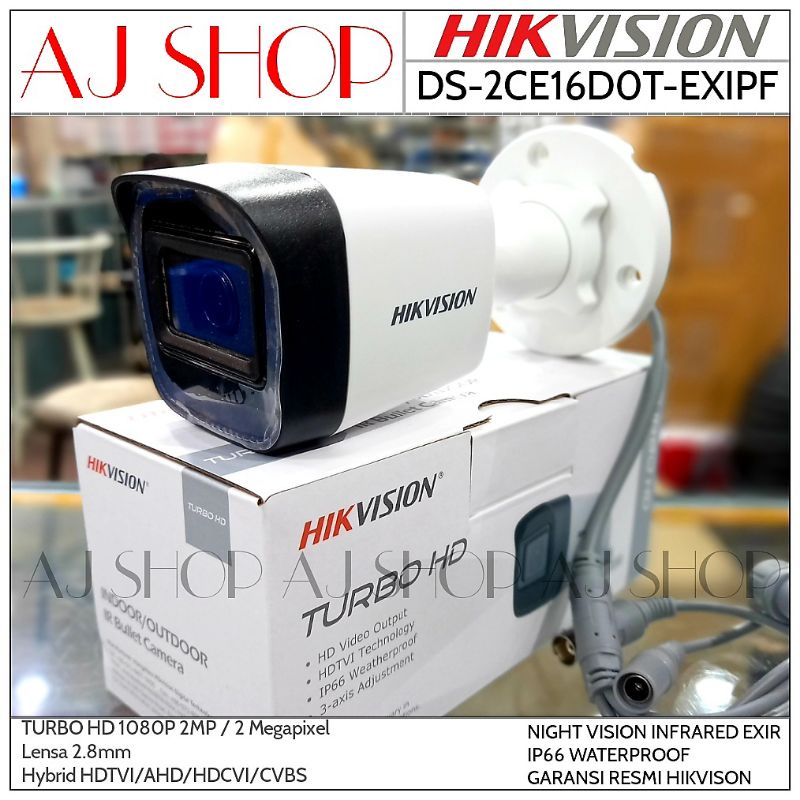 Kamera CCTV Hikvision 2mp Outdoor Kamera Hikvision Outdoor 2MP