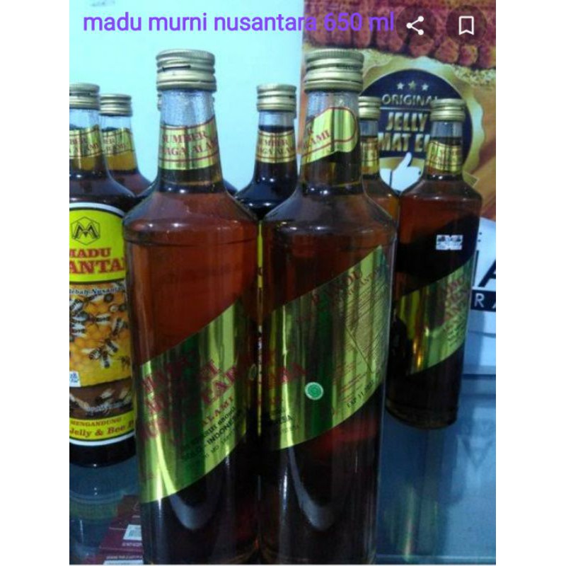 

madu murni nusantara 650ml
