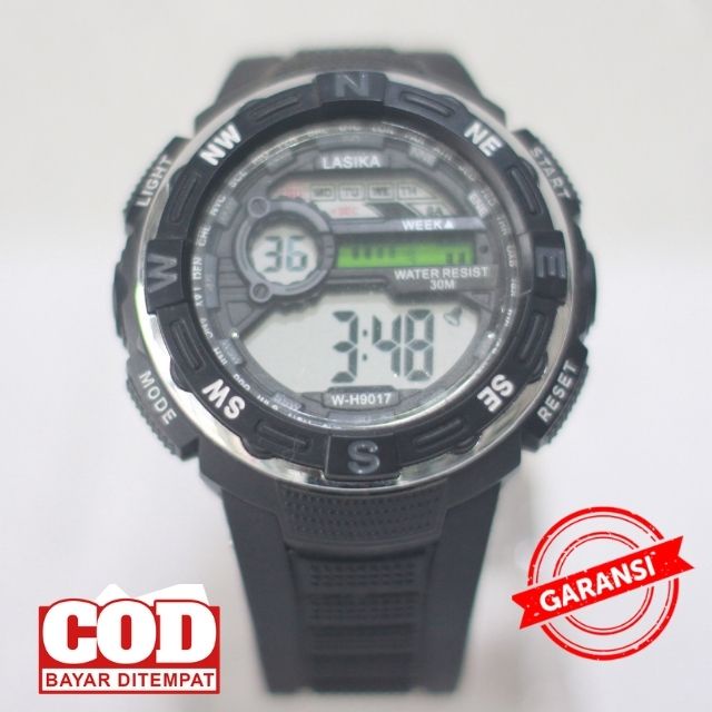 Jam Tangan Pria Anti Air Sporty Digital Lasika