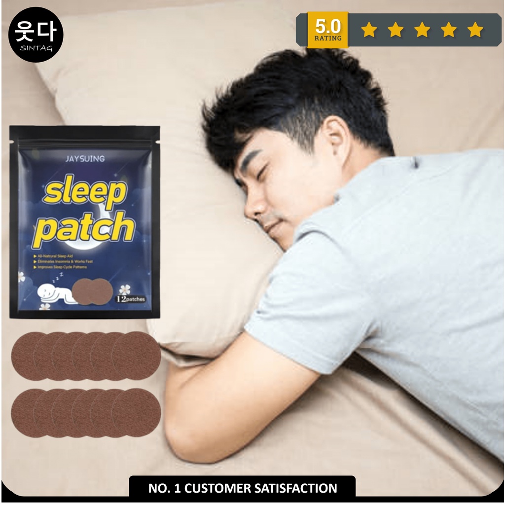 Sleep Patch Bantu Tidur Pulas Atasi Insomnia 12 Patch