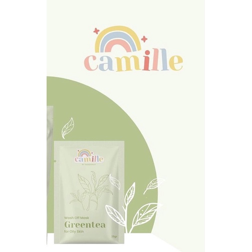 CAMILLE BEAUTY BY NADSHAVV MASKER ORGANIK BPOM 65 GRAM 25 GRAM-(25gr)Camile Grentea
