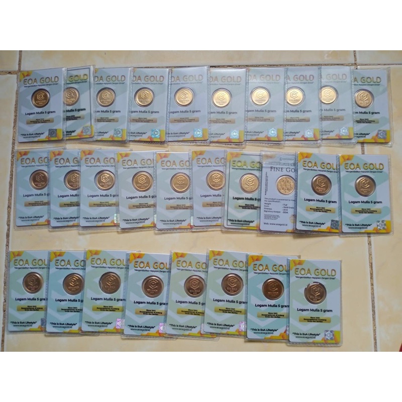Eoa Gold 2 gram~10 gram Logam Mulia | Emas Murni 24 Karat