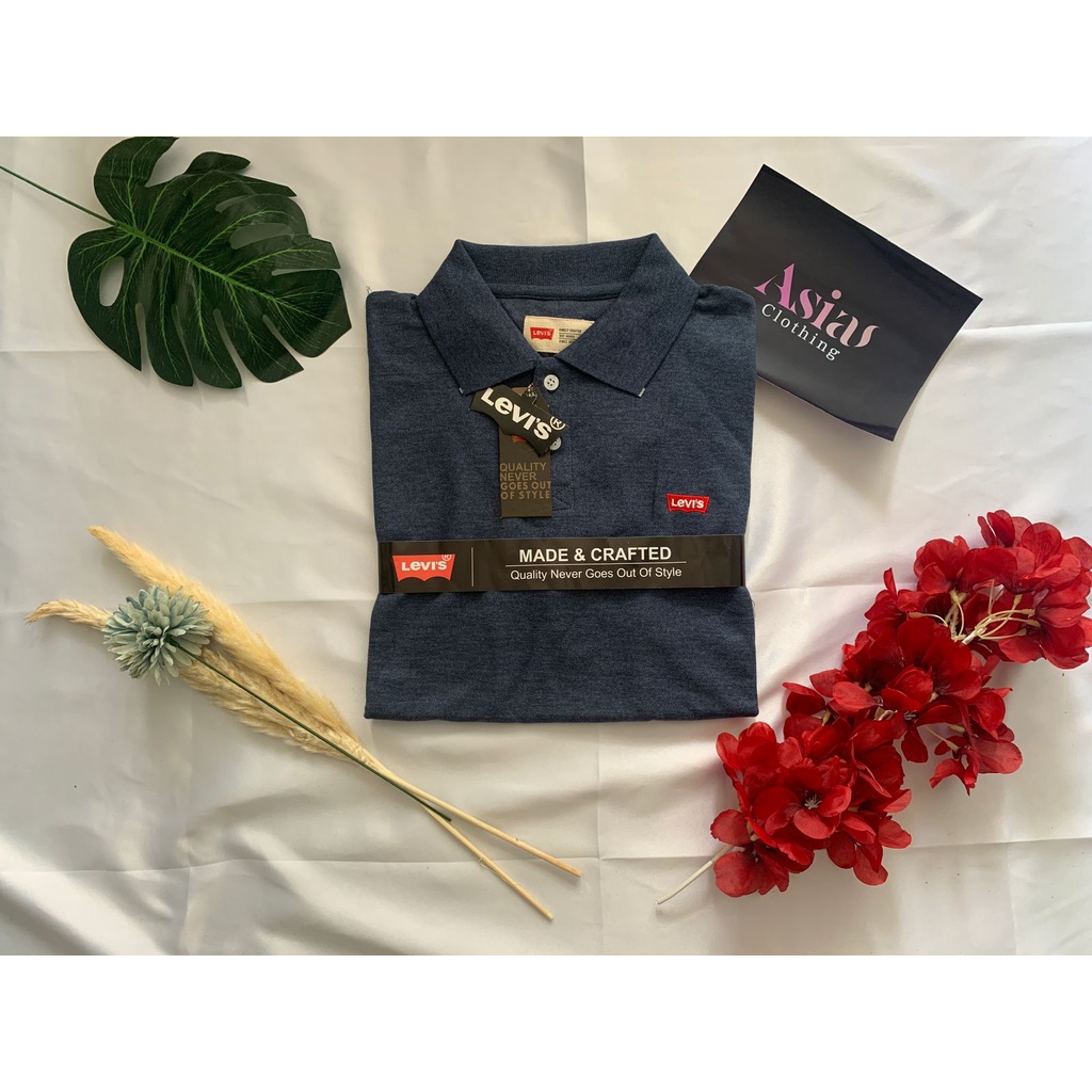 LEVI'S Polo Shirt Pria Slimfit / Baju Kaos Kerah Krah Polo LEVIS Premium