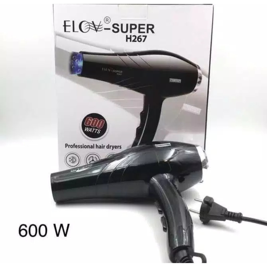 Hair dryer ( pengering rambut ) elov super 600watt