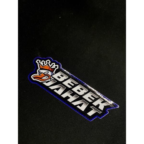 STIKER STICKER BEBEK JAHAT