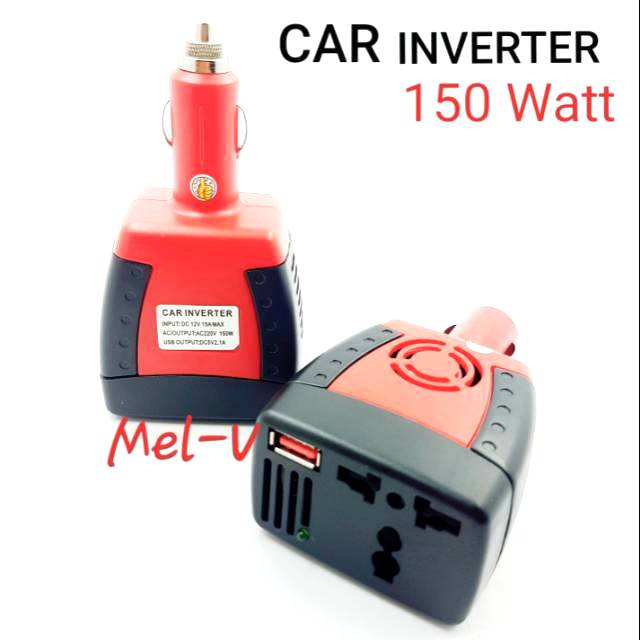 Car Inverter Power 150W DC to AC Saver Charger Mobil 150 Watt