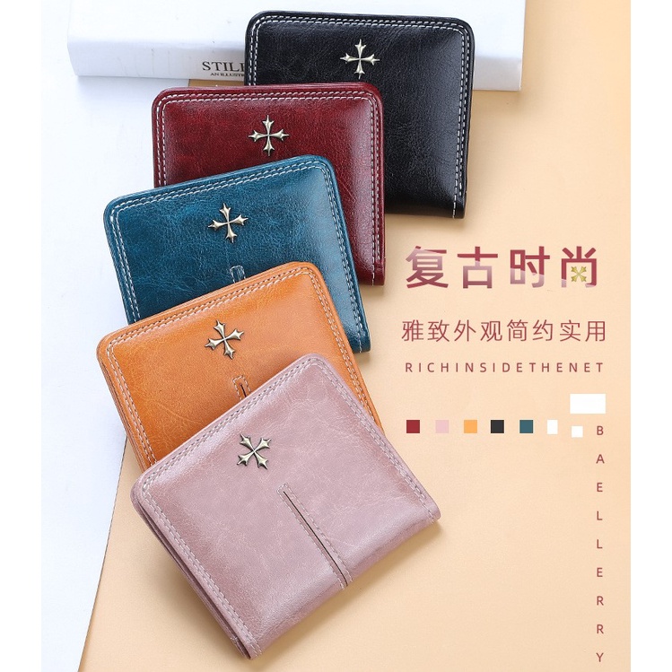 1001 IMPORT DOMPET BAELLERY CROSS !!! - 5 VARIASI