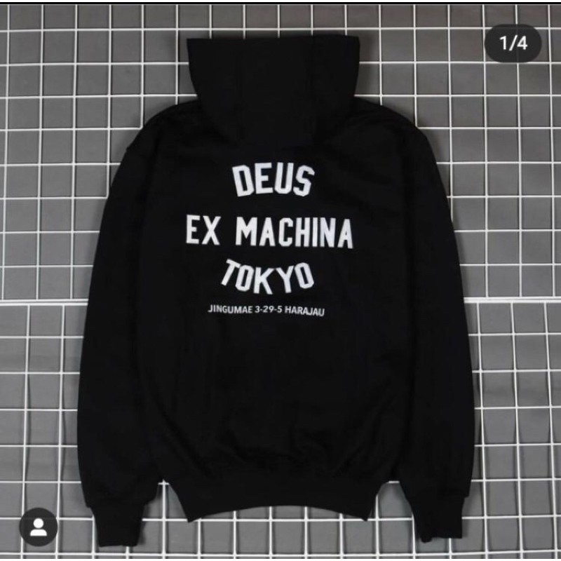 HOODIE JAKET SWEATER PRIA WANITA DEUS EX MACHINA TOKYO FASHION DISTRO BRANDED