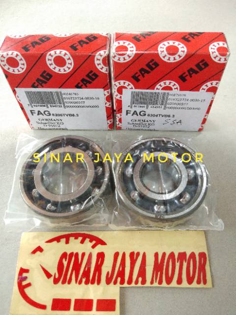 Bearing kruk as fag rx king 6205/6304 1set