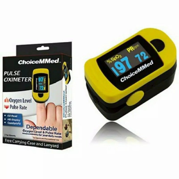 PROMO TERBATAS - OMRON CHOICEMMED FINGERTIP PULSE OXIMETER MD300C20