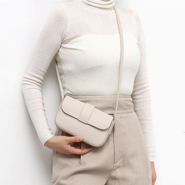 CMB-14WT KATHY IN WHITE CROSS BODY SLING BAG