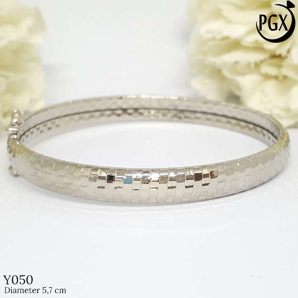 PGX Gelang Xuping Wanita Bangkok Bangle Aksesoris Perhiasan Lapis Emas - Y050