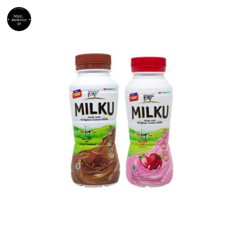 

Milku Susu UHT 200ml coklat/strawbery