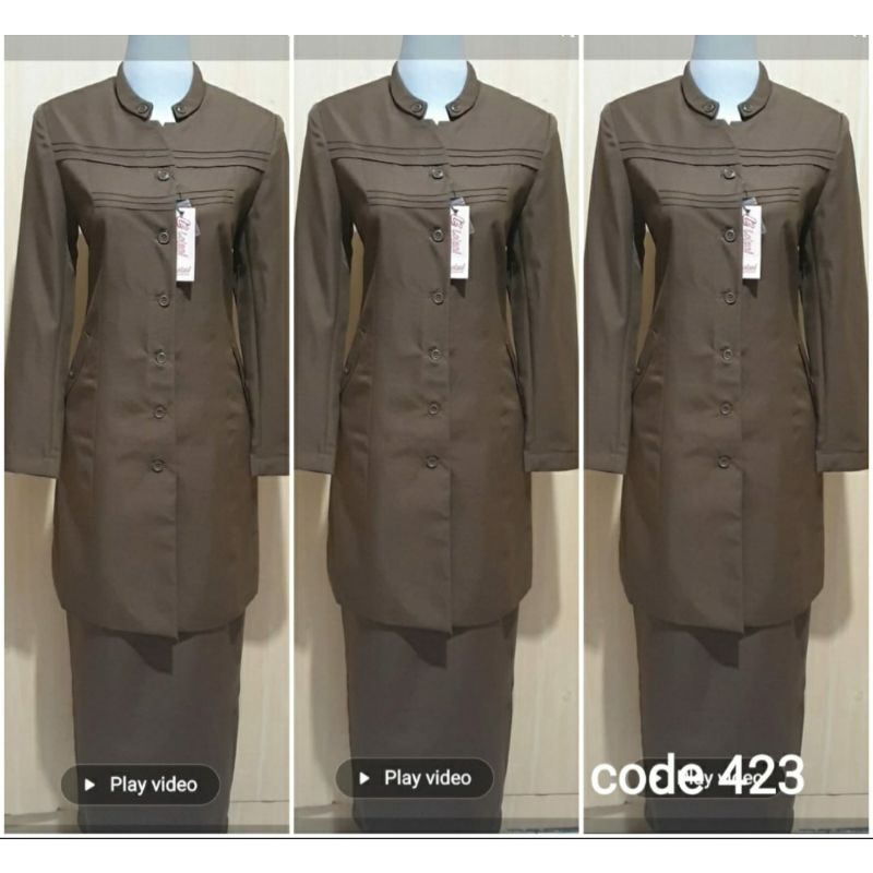 BLAZER PEMDA TUNIK/GURU/KANTOR/PNS Rok Span