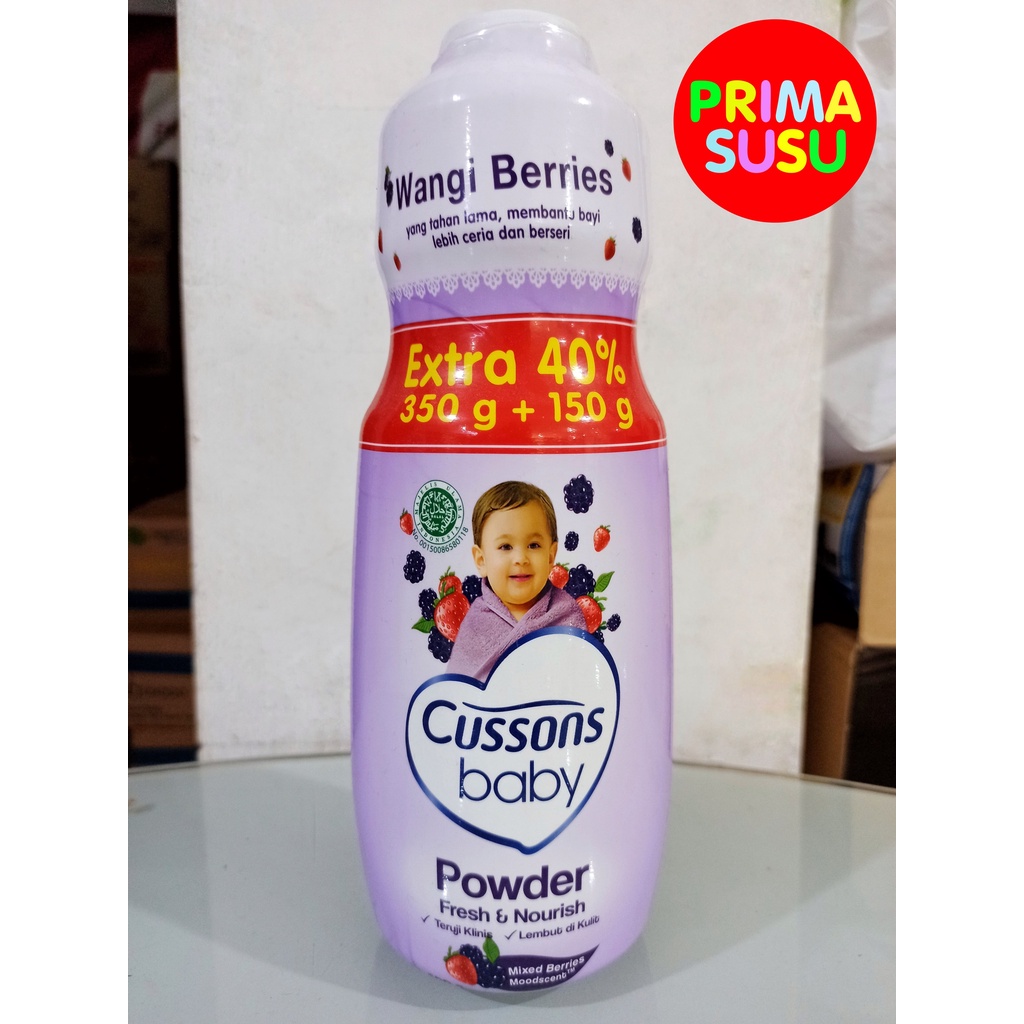 Cussons Baby Powder Fresh &amp; Nourish 350 + 150 GR