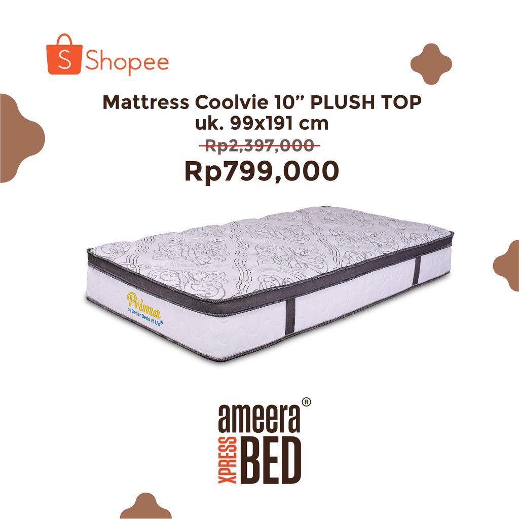 KASUR SPRING BED AMEERA COOLVIE PRIMA 10'