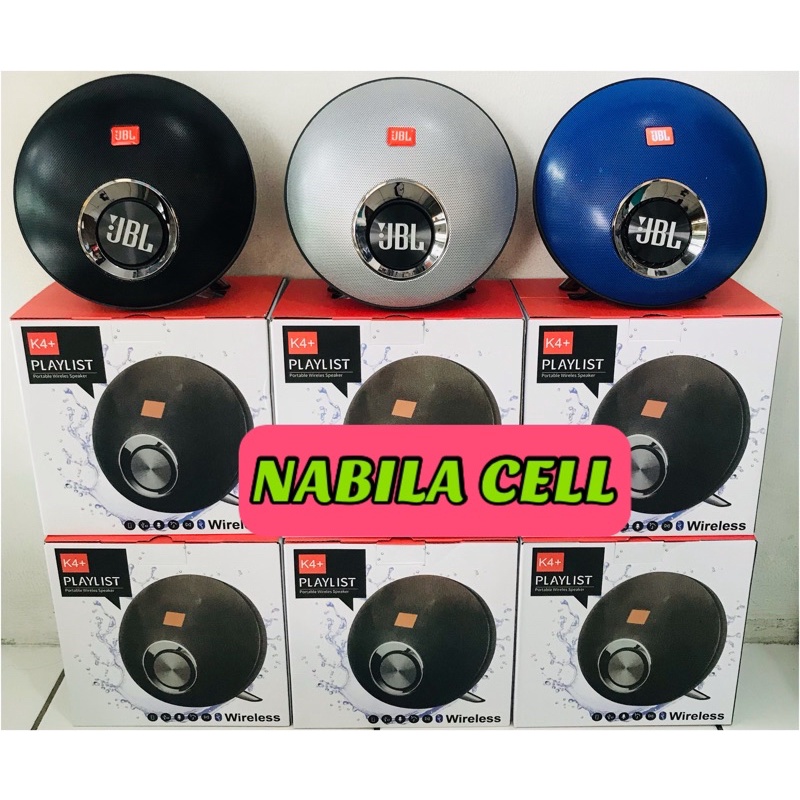 Speaker Bluetooth JBL K4 plus Speaker K4+ Playlist original bass joss