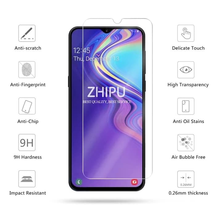 TEMPERED GLASS SAMSUNG M30 NEW 2019 ANTI GORES KACA FULL BENING - SCREEN PROTECTOR