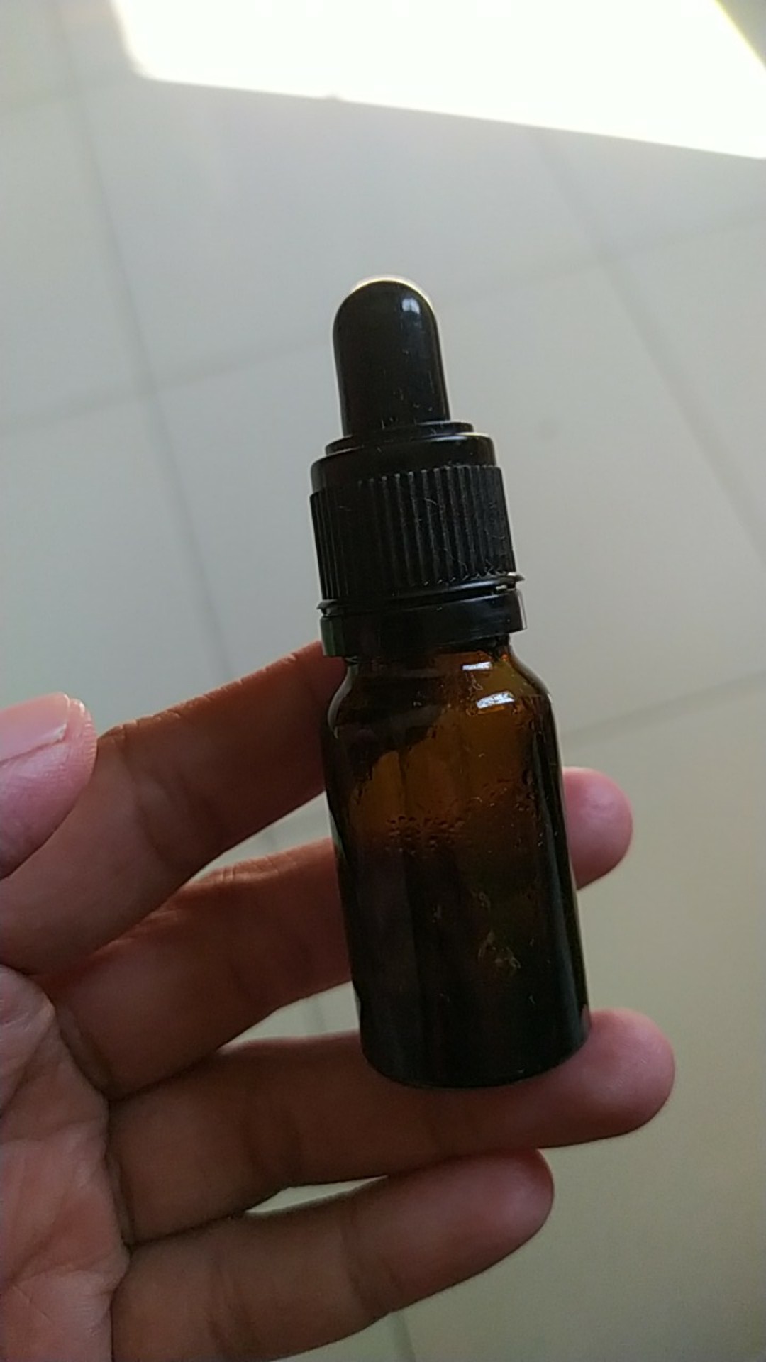 Botol Kaca Amber Tebal Pipet 10ml / Botol Essential 10ml