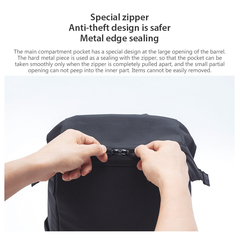 XIAOMI 90FUN Creative Commuter Work Backpack Multitasker - 2084 - TAS RANSEL LAPTOP XIAOMI 90FUN