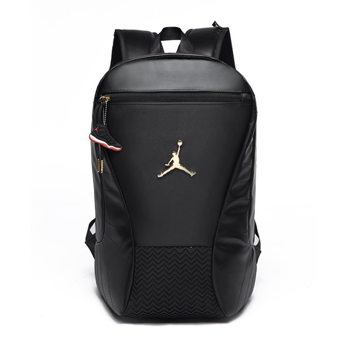 tas selempang pria Tas Ransel Pria Air Jordan Premium Import / Back Pack Premium #KN08 - Hitam termu