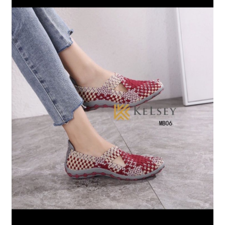 Sepatu Kelsey Rajut ORiginal