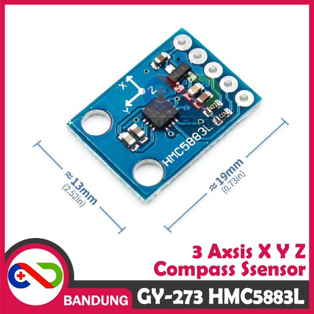 GY-273 HMC5883L MODULE SENSOR MAGNETOMETER COMPASS TRIPLE AXIS X.Y.Z