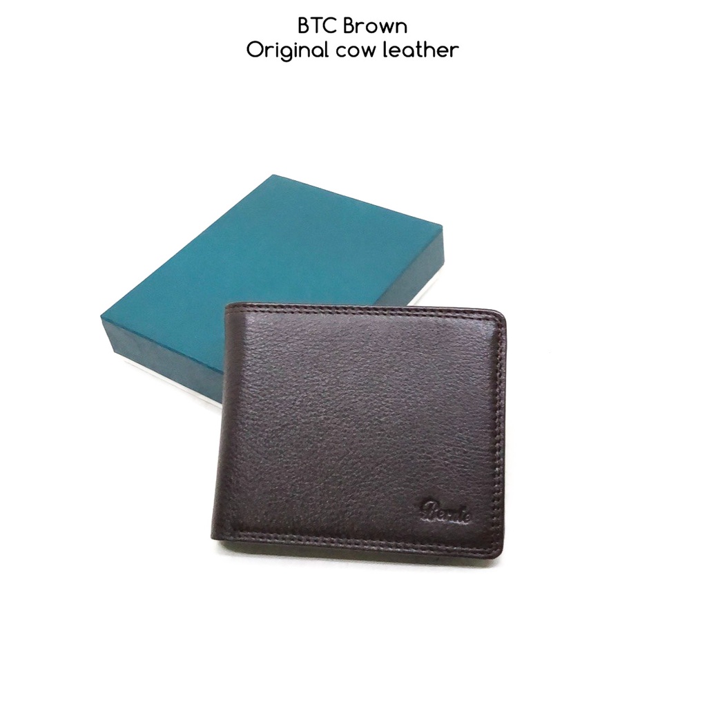 dompet pria original BTC bernie series dompet kulit sapi asli