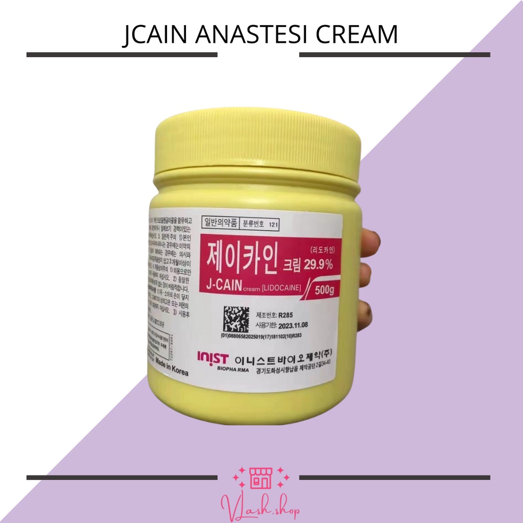 JCAIN ANASTESI CREAM MADE IN KOREA