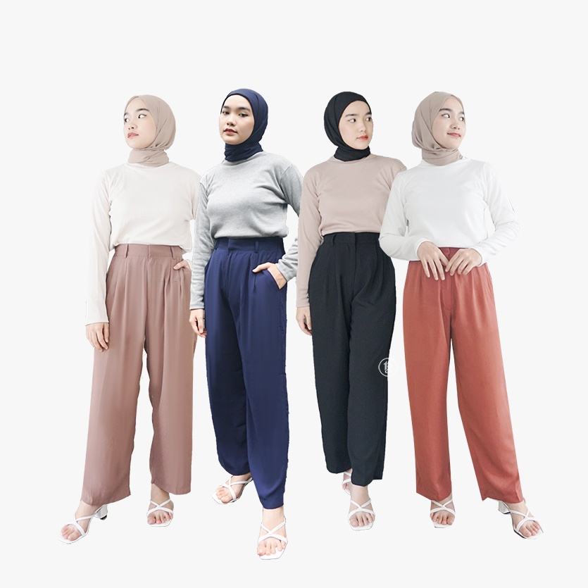 FEMME HIGHWAIST CULLOTES PANTS / CELANA HIGHWAIST WANITA