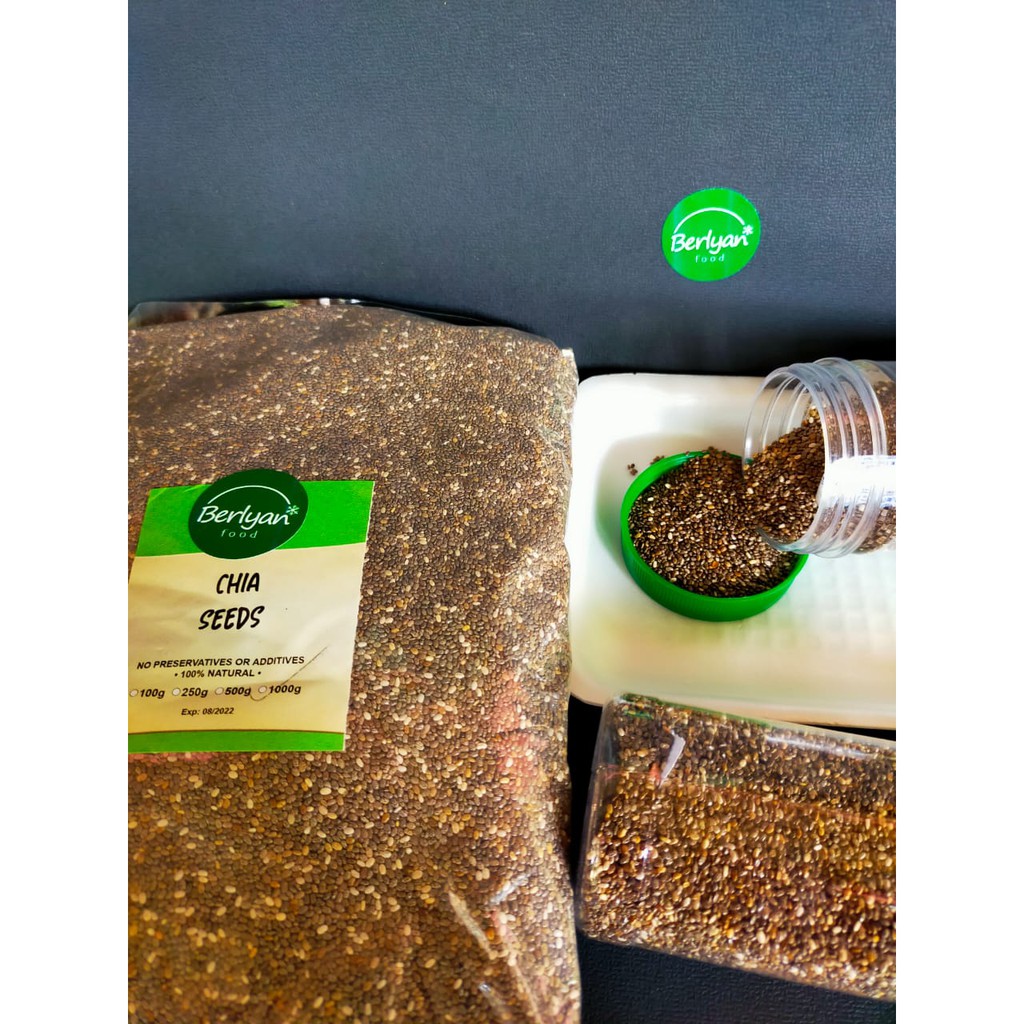 

black chia seeds100 gr organik