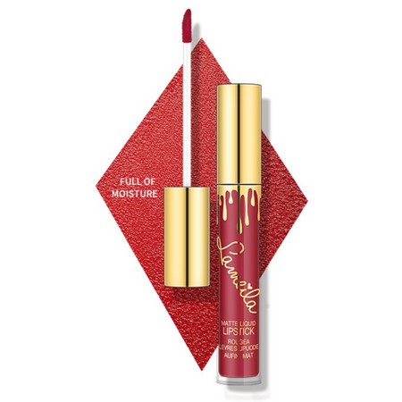 LAMEILA Lipstick Cair 6 Warna Matte Tahan Lama Lipstik Lip Gloss LA014 763