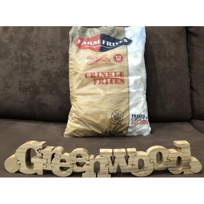 

French Fries / Kentang Goreng Crinkle Cut 2,5Kg (F. Frite Brand)