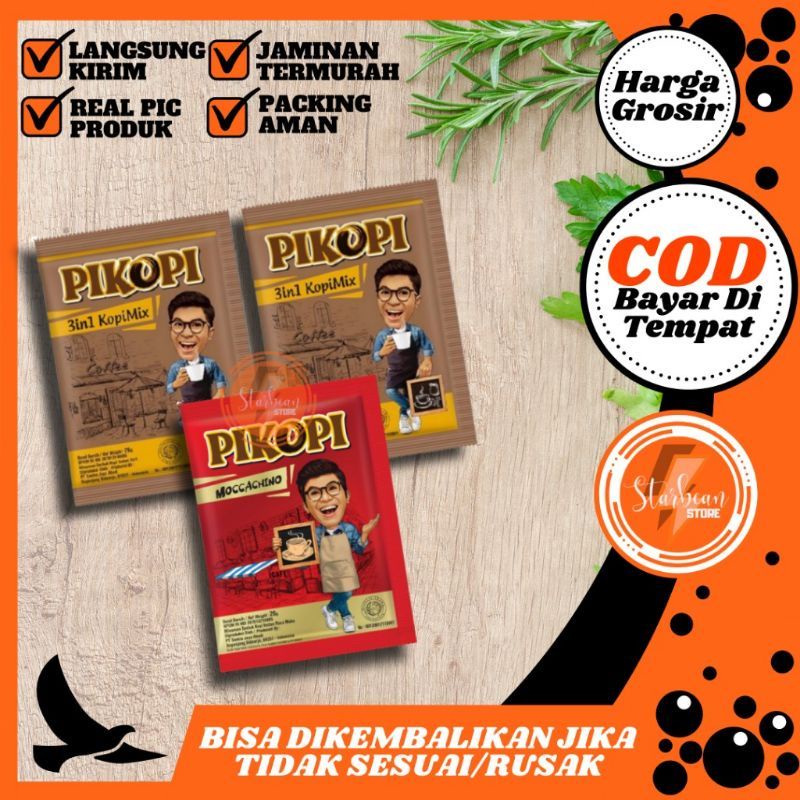 

Pikopi Kopi Instan 3in1 KopiMix n Moccachino 20 g