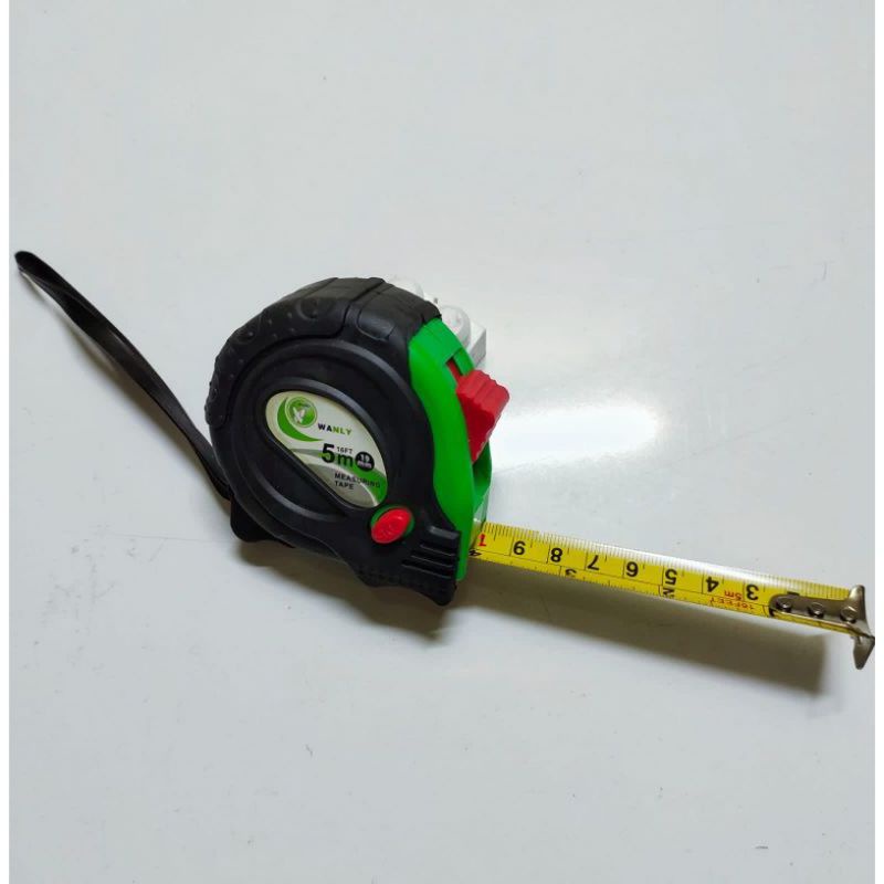 METERAN PANJANG 3METER/5 METER /7.5METER MEASURING TAPE 5METER | IMPORT MURAH