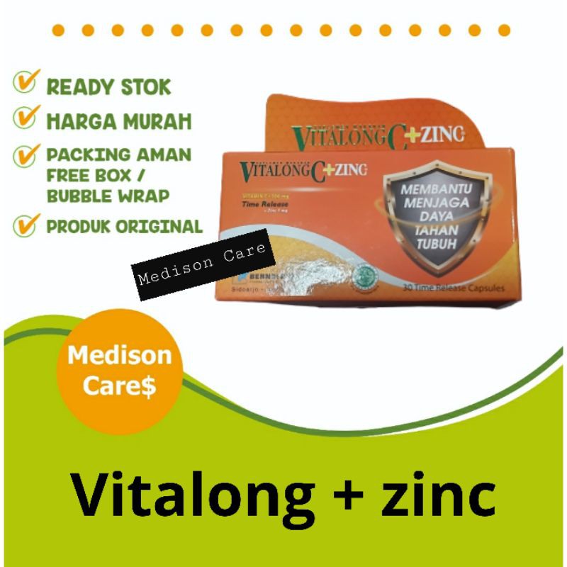 vitalong c + Zinc | isi 30 capsule