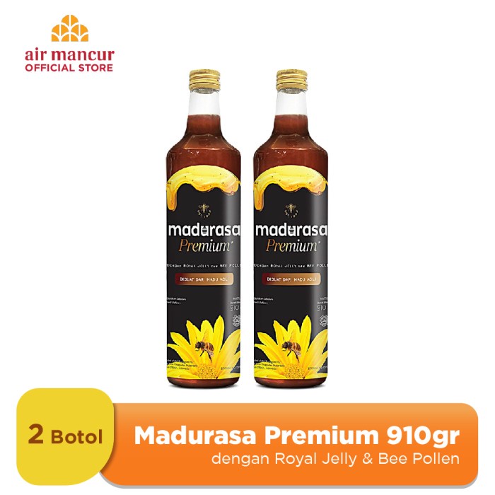 

Madurasa Madu Asli Premium Botol 910 gr (2 Botol)