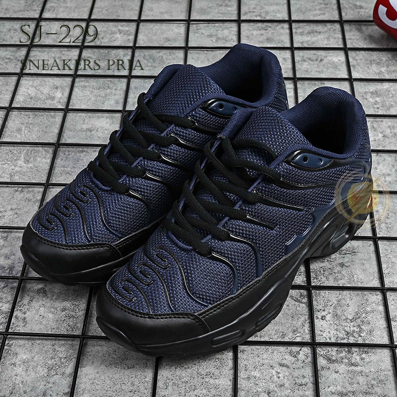 [Jwalk] Sepatu Running Sneakers Pria Import Kualitas Super Premium 229 SpideX Edition