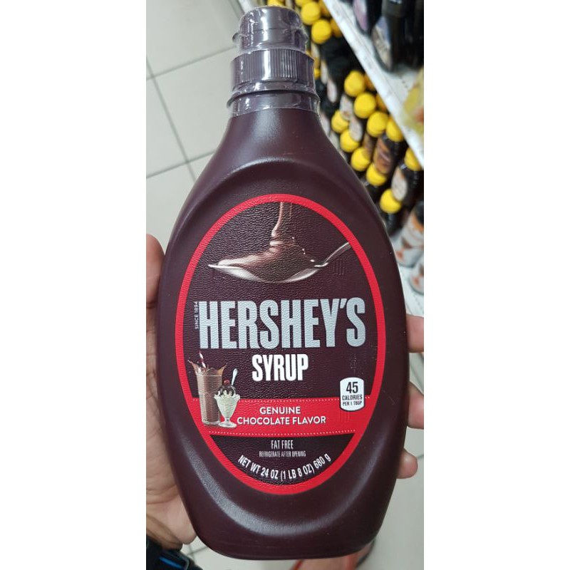 

HERSHEYS Coklat Syrup / Topping Sirup Cokelat Premium 650gr