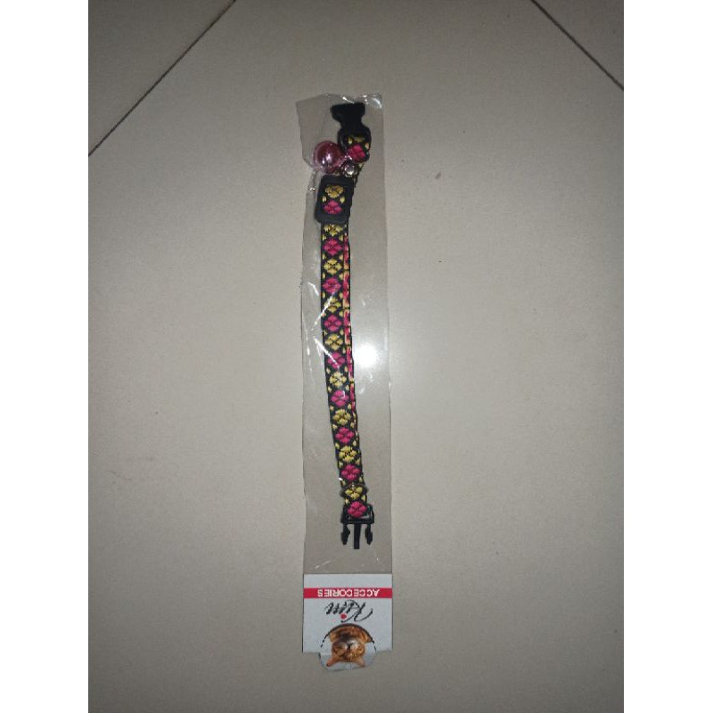 kalung kucing lonceng polos kalung hewan aksesoris kucing