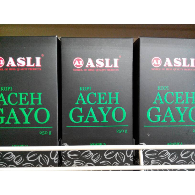 

Kopi Arabica Aceh Gayo Asli 250Gr
