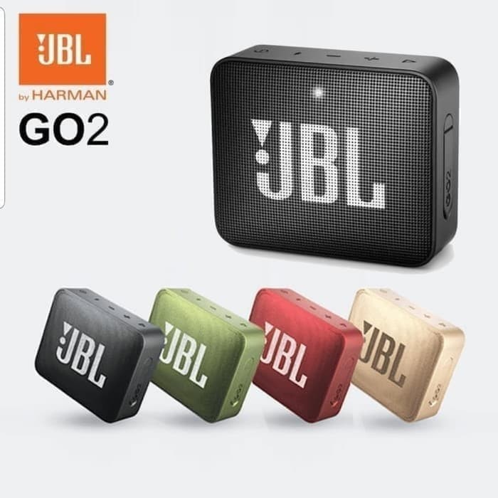 Speaker Bluetooth Wireless JBL Go 2 BY Harman Portable oem - Hitam