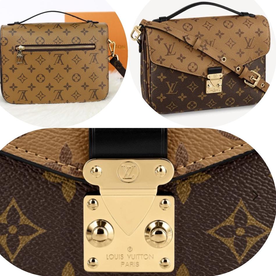 Model Baru.. TAS IMPORT METIS PREMIUM GRADE AAA FREE BOX & PAPERBAG KOMPLIT BRANDED MIRROR POCHETTE 